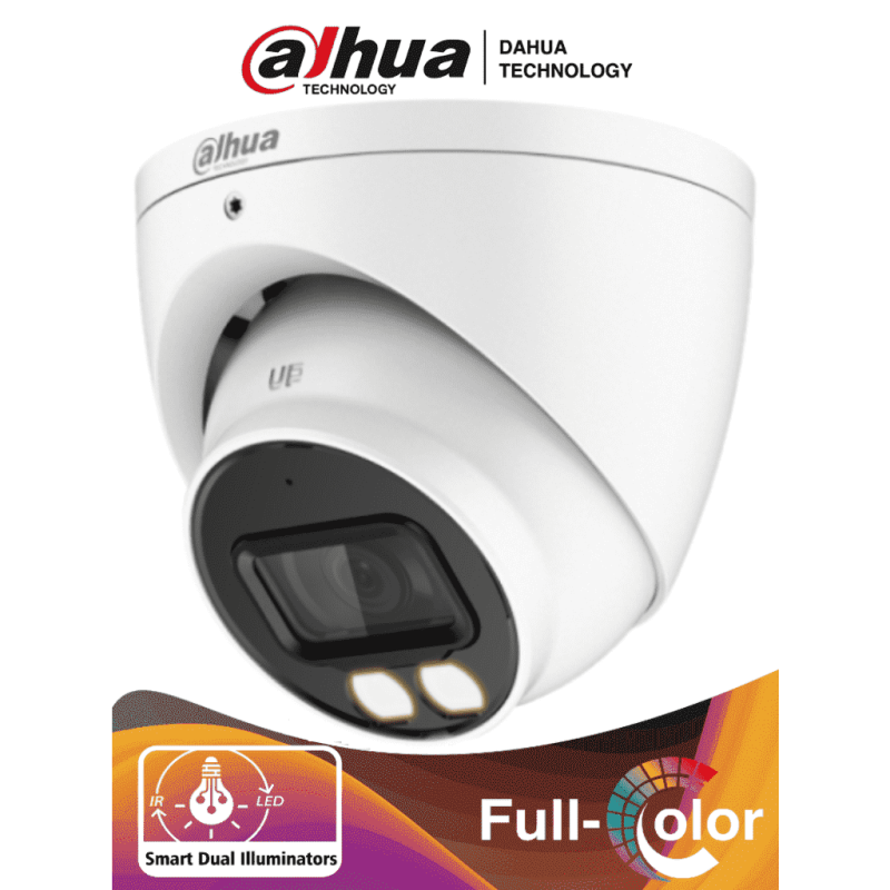 DAHUA HAC-HDW1500T-IL-A - Cámara Domo de 5 Megapixeles/ Iluminadores Dua