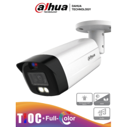 DAHUA HAC-ME1809TH-A-PV - Cámara Bullet TiOC 4k/ Disuasión Activa/ Full