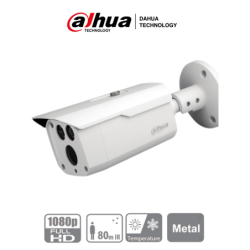 DAHUA HAC-HFW1200D-036- Camara Bullet HDCVI 1080p/ Lente 3.6 mm/ 87.5 Gr