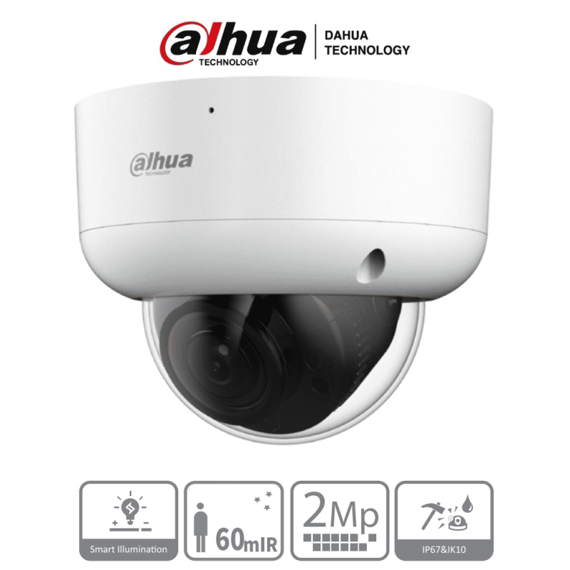 DAHUA DH-HAC-HDBW1200RAN-Z - Camara Domo Antivandalica de 2 Megapixeles/