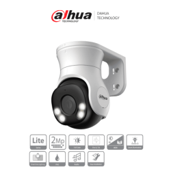 DAHUA HAC-PT1239A-A-LED - Camara PT de 2 Megapixeles HDCVI/ Full Color/