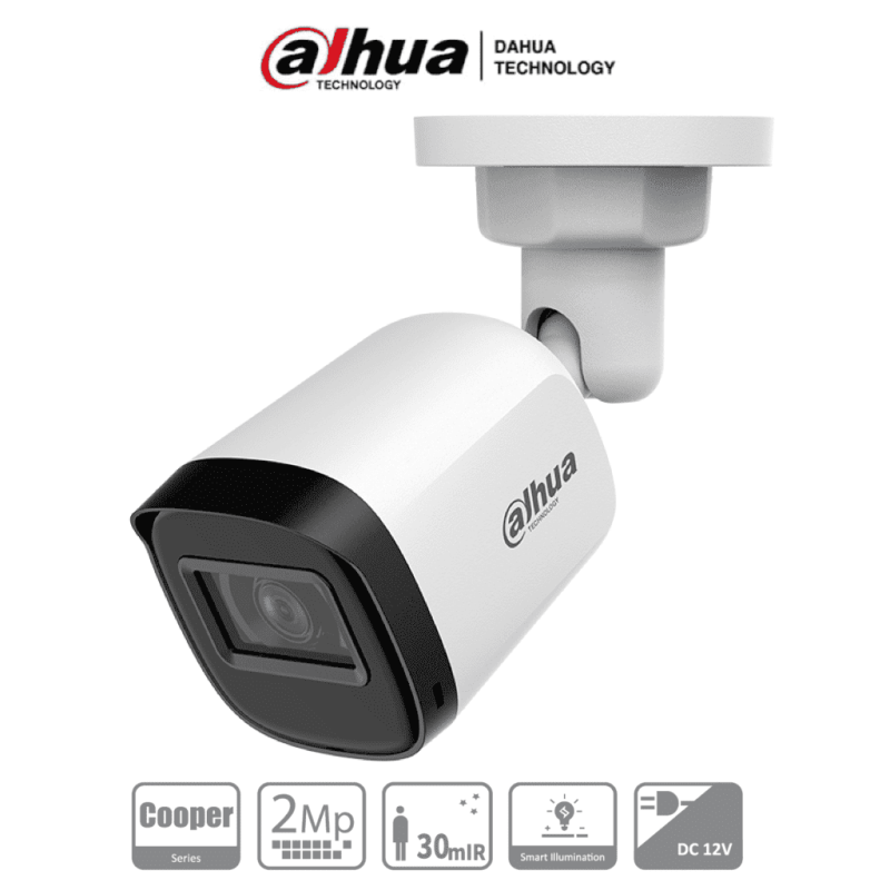 DAHUA DH-HAC-B2A21N-U-0280B - Camara Bullet de 2 Megapixeles/ 1080p/ Len