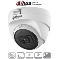 DAHUA HAC-T1A51N-U-28-S2 - Cámara Domo de 5 Megapixeles/ Lente de 2.8mm/