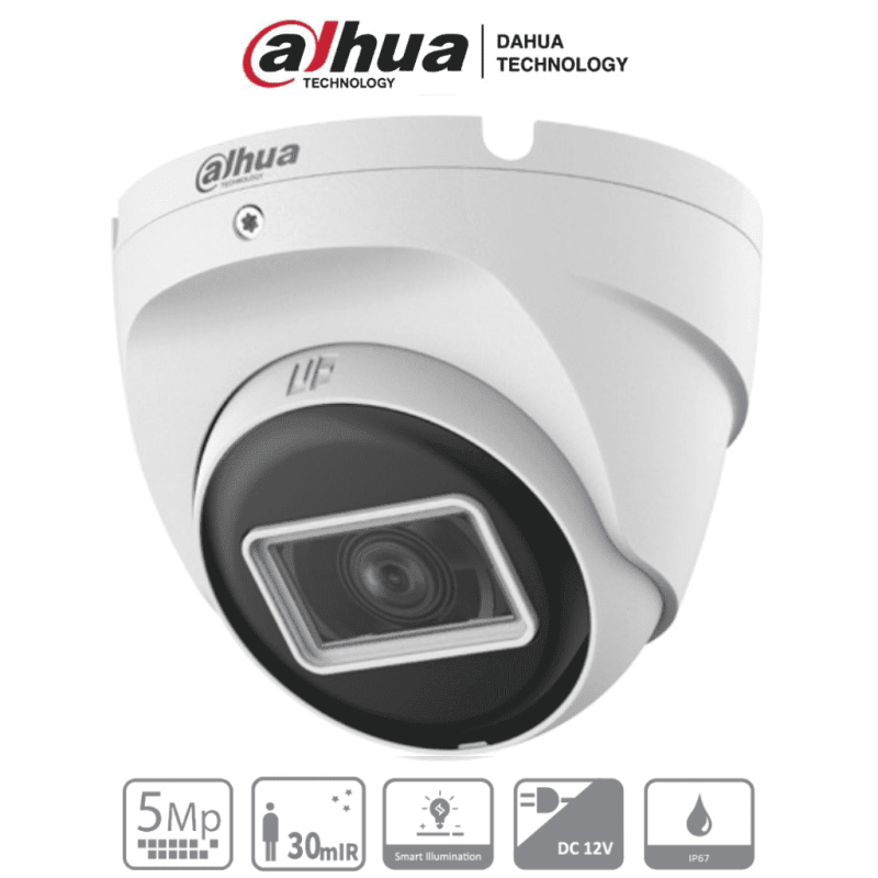 DAHUA HAC-T2A51N-U-28-S2 - Camara Domo de 5 Megapixeles/106 Grados de Ap