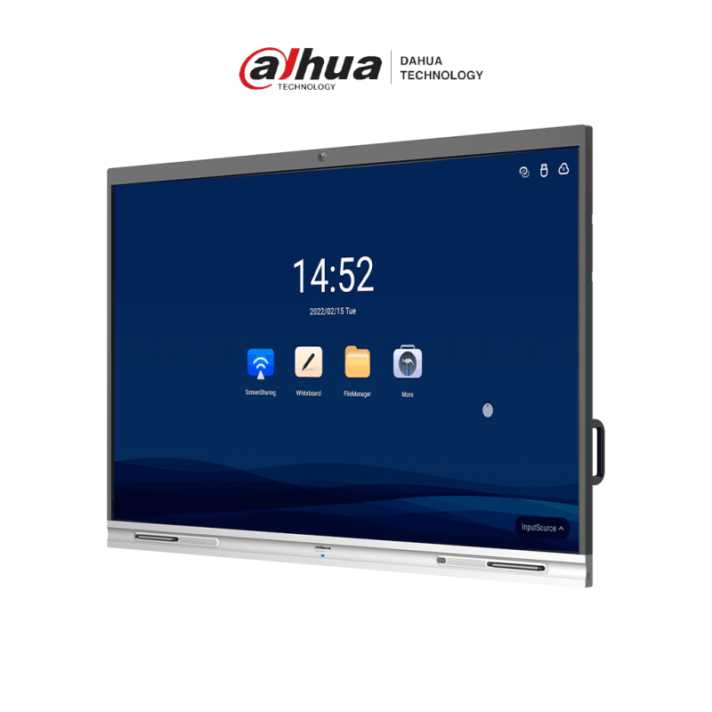 DAHUA DHI-LCH75-MC410-B - Pantalla interactiva 4K/UHD de 75  con tecnolo