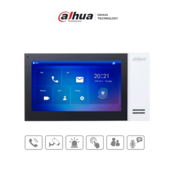 DAHUA VTH2421FW-P - Monitor IP de 7  Serie Pro con pantalla táctil  8GB