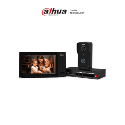 DAHUA DHI-KTP02 - Kit de videoportero IP con monitor táctil de 7  de 8GB