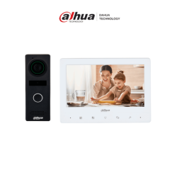 DAHUA KTA02M - Kit de videoportero analógico con frente de calle metálic