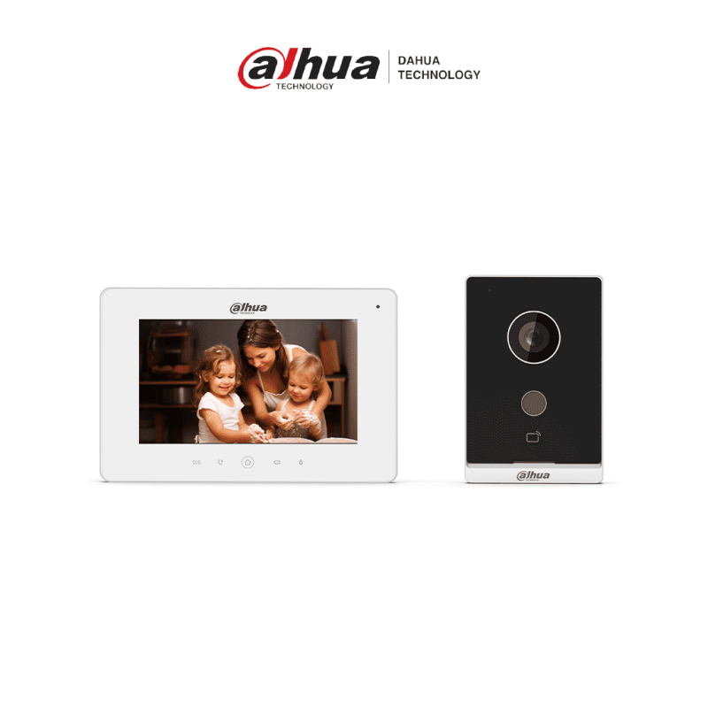 DAHUA KTW01 - Videoportero WiFi con monitor de 7   6 entradas y 8 zonas