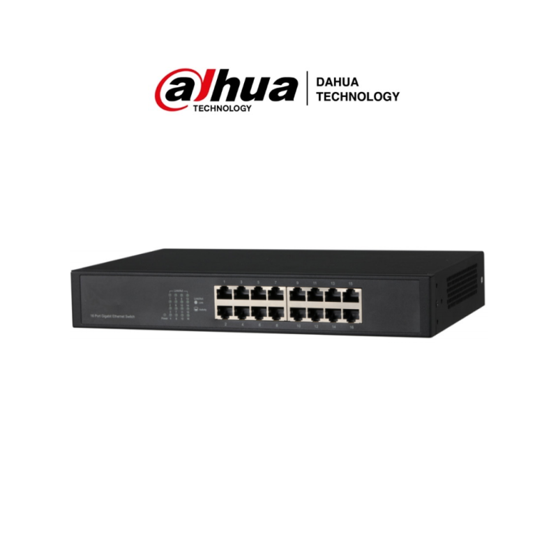 DAHUA PFS3016-16GT - Switch Gigabit de 16 Puertos No Administrable/ Capa