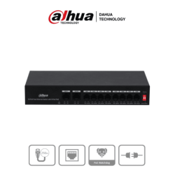 DAHUA PFS3010-8ET-65 - Switch Poe de 10 Puertos Fast Ethernet/ 8 Puertos