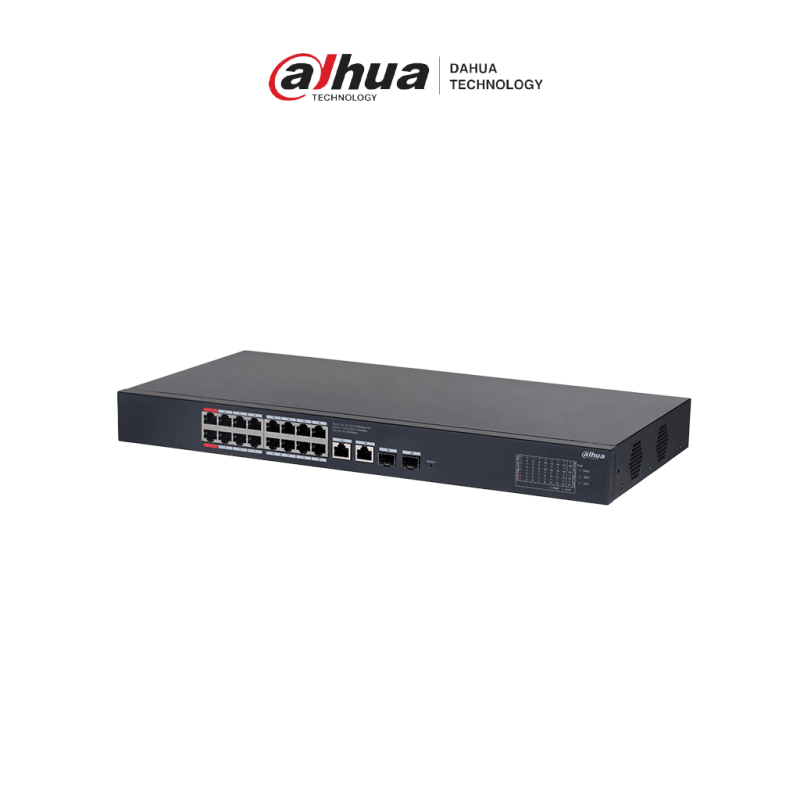 DAHUA  DH-CS4220-16GT-135 Switch Poe de 16 Puertos Gigabit/ Poe Intelige