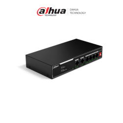 DAHUA  DH-SF1006LP - Switch PoE de 6 Puertos Fast Ethernet/ 4 Puertos Po