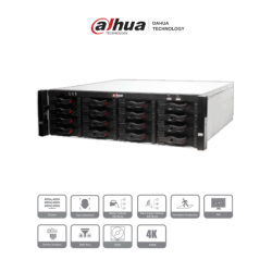 DAHUA NVR616-64-4KS2 - NVR de 64 canales IP con soporte para 4K  compres