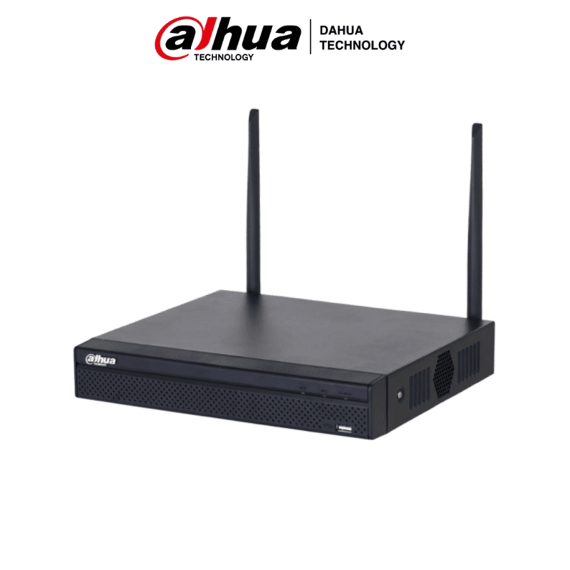 DAHUA NVR1104HS-W-S2 - NVR WiFi de 4 Megapixeles/ 4 Canales IP/ H.265/ S