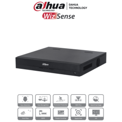 DAHUA NVR4416-16P-EI - NVR de 8 Megapixeles/16 Canales IP/ WizSense/ 4k