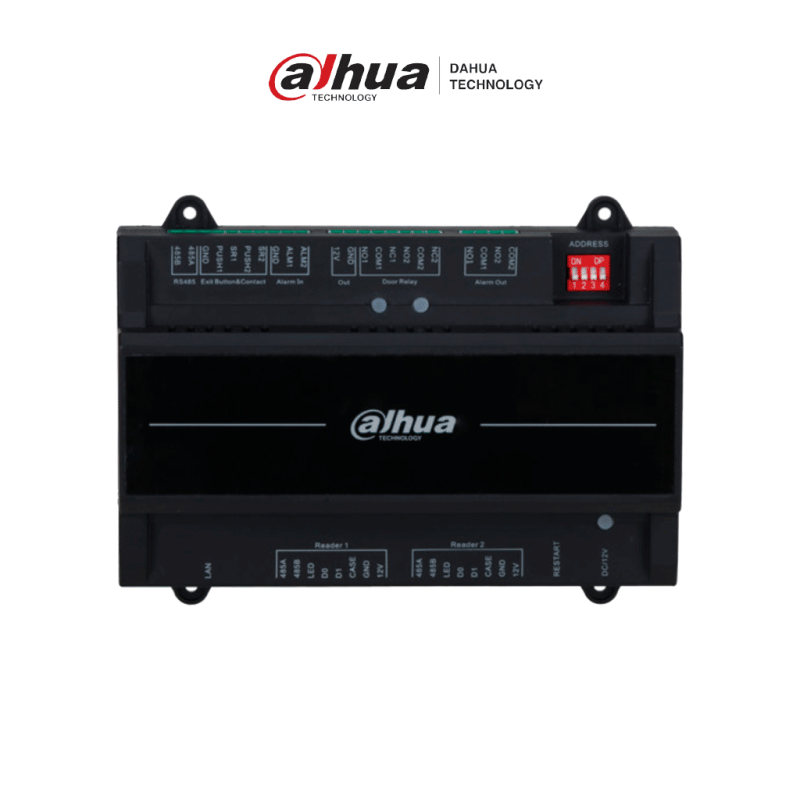 DAHUA DHI-ASC2202B(T) - Panel de Control de Acceso para 2 Puertas 2 Lect