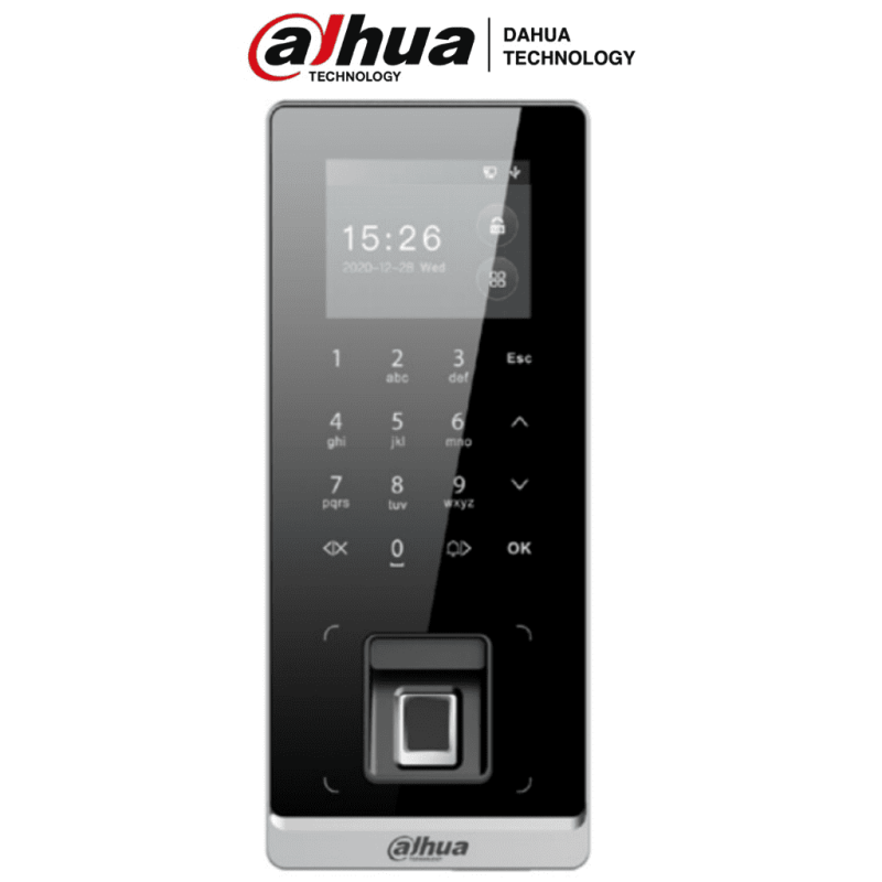 DAHUA ASI2212H-W - Control de Acceso Exterior IP65/ 3 000 Huellas/ 30 00