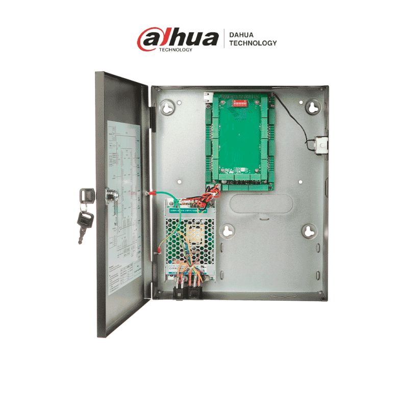 DAHUA ASC2204C-D Controlador de acceso que gestiona hasta 4 puertas y 8