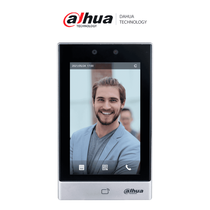 DAHUA ASI7213S-W - Control de Acceso con Reconocimiento Facial/ Pantalla