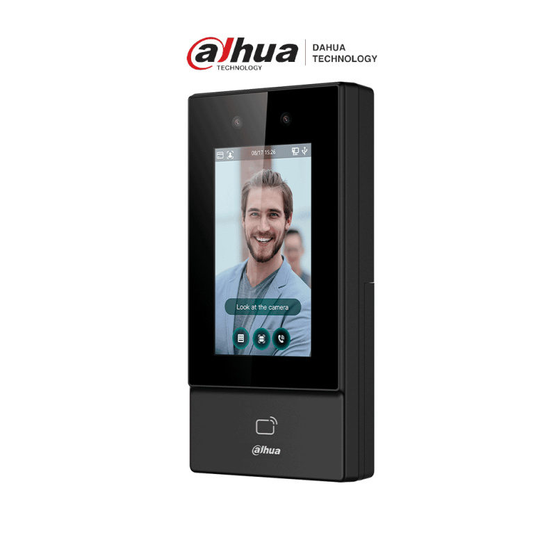 DAHUA ASI6213S-D - Control de Acceso para Exterior con Reconocimiento Fa