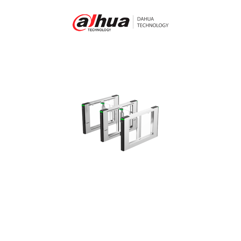 Dahua DHI-ASGB210Y-L Swing Barrier Izquierda/ Desbloqueo Rápido/ Cortina