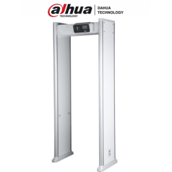 DAHUA ISC-D118C - Arco detector de metales con 18 zonas y pantalla LCD d