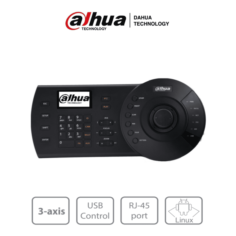 DAHUA NKB1000-E - Teclado Controlador IP con Joystick para PTZs Analogic