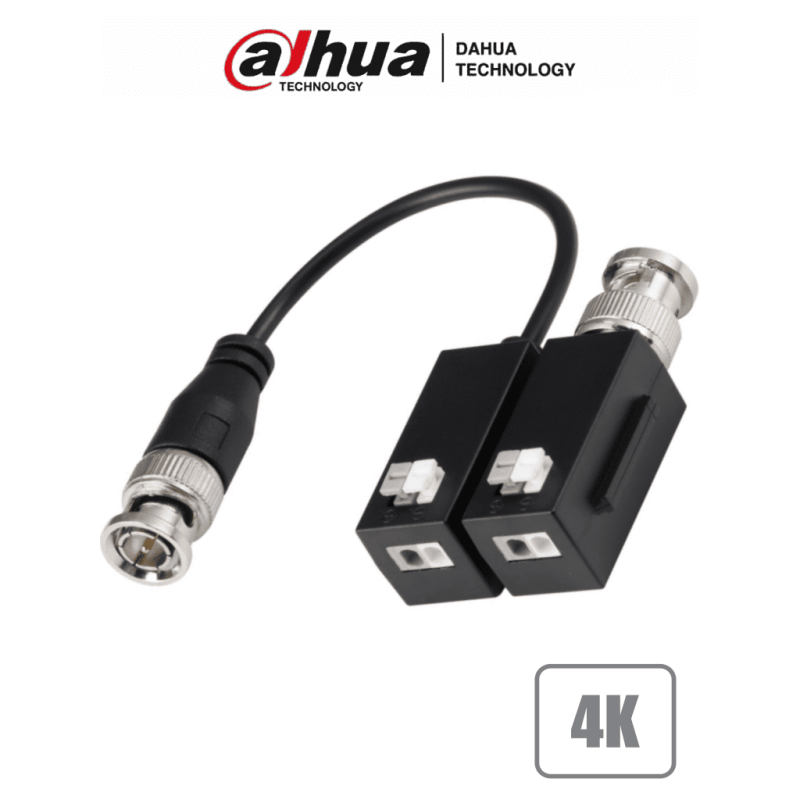 DAHUA PFM800B-4K - Transceptores pasivos 4K que transmiten video de hast