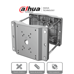 DAHUA DH-PFA153-SG - Montaje en Poste para Camaras PTZ y Cajas de Exteri