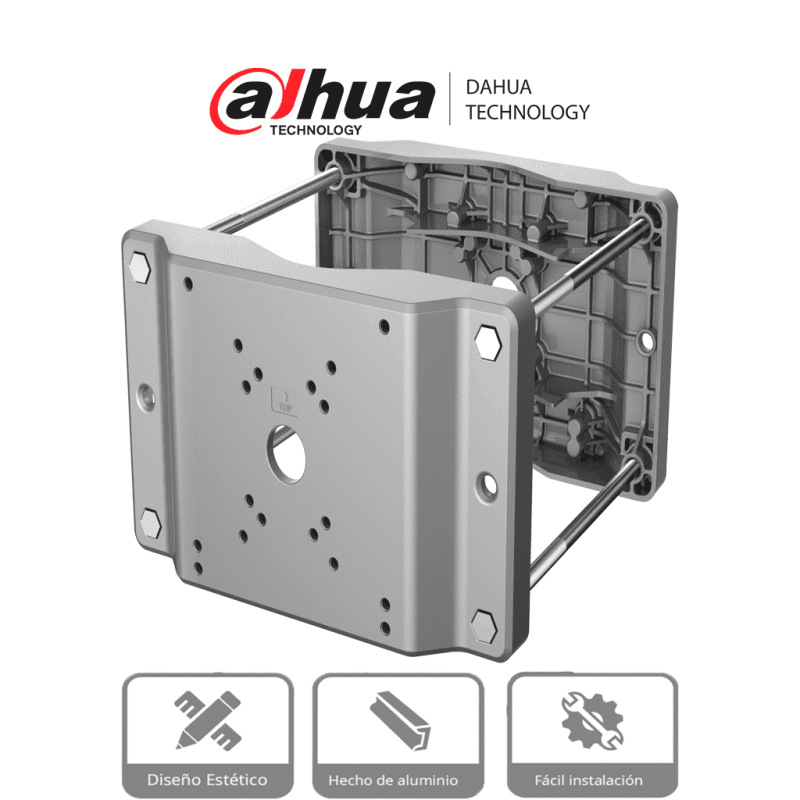 DAHUA DH-PFA153-SG - Montaje en Poste para Camaras PTZ y Cajas de Exteri