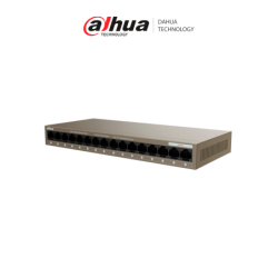 Dahua PFS3016-16GT-M- Switch Gigabit de 16 Puertos No Administrable/ Cap