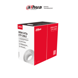 DAHUA PFM920I-5EUN - Bobina de cable UTP blanco  100% cobre  categoría 5