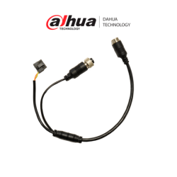 DAHUA CABLE CONVERTIDOR - CABLE Doble/ M12 Macho de 7 a 4 Pines / M12 He