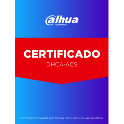 Kit de certificación DHCA-ACS (Control de Acceso): 1 x DHT0810013 + 1 x